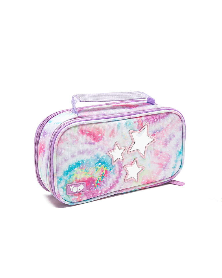 Yolo Suitcase Pencil Case - Tie Dye Stars