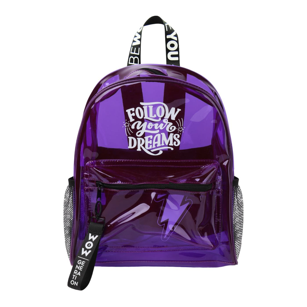 WOW Generation Stroll Backpack 32 CMS Transparent