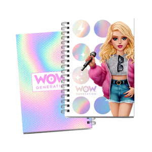 WOW Generation A5 Notebook Hard Cover 80 Sheets 100 GSM