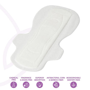Organic Ultrathin Sanitary Pads - Large (Pack of 2)
