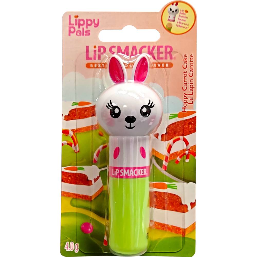 Lippy Pals Bunny Single Blister - Hoppy Carrot Cake