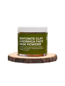 Moringa, Neem & Bentonnite Clay Face Pack Powder
